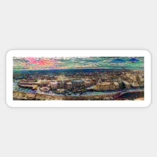 Aleppo Panorama (Cityscape) - Magi Sticker